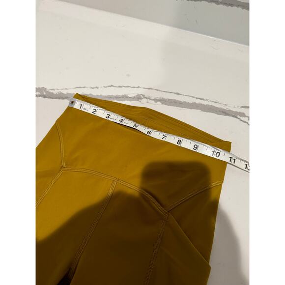 Lululemon Power Thru High-Rise Tight 25" Gold Spice‎ Size 2 Leggings - Picture 10 of 14